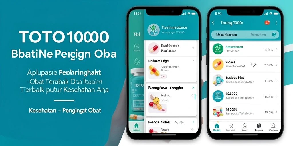 Antarmuka aplikasi TOTO1000 yang sederhana dan informatif.