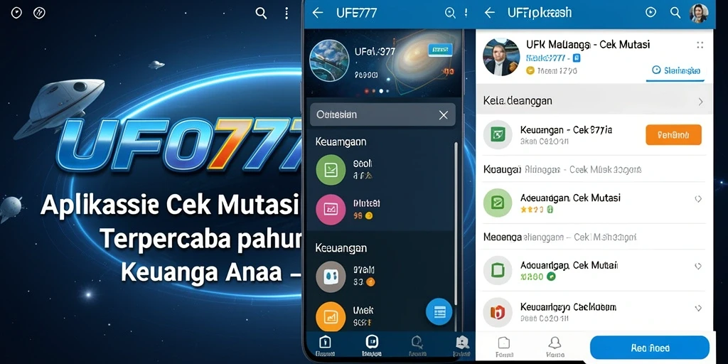 Screenshot utama UFO777 menunjukkan antarmuka aplikasi Cek Mutasi yang efisien.